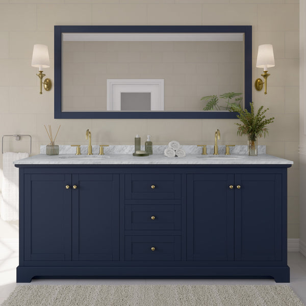 Avery Double Bathroom Vanity - 80W x 35H x 22D