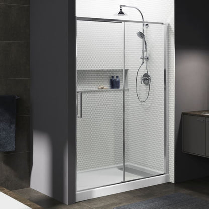 Bellwether 60" x 34" Single Threshold Shower Base with Recessed Right Drain