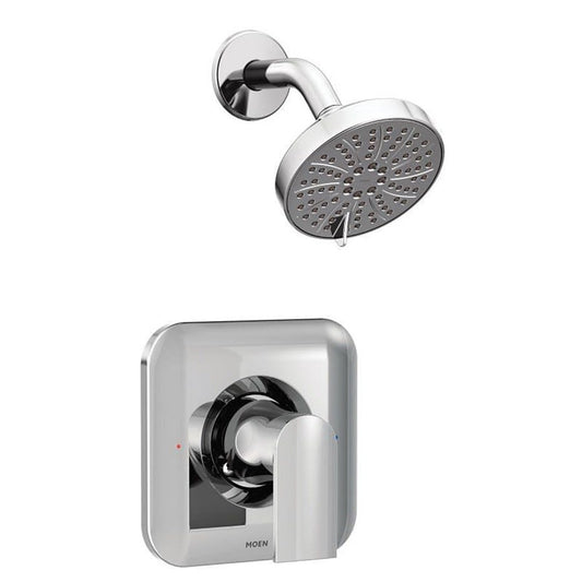 Genta™ Pressure Balanced Shower Trim, ADA, Polished Chrome