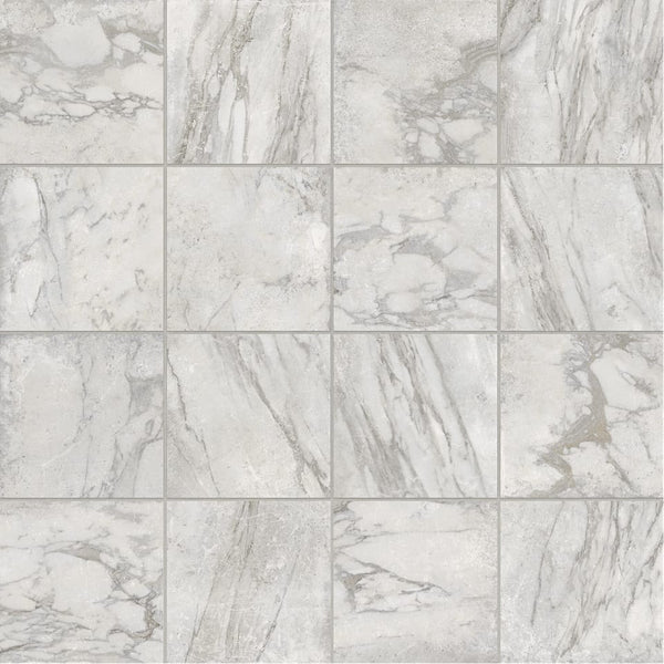 Antica Roma 12" x 12" Matte Porcelain Tile in Grigio