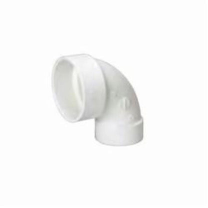 Closet Bend Elbow, 4 x 3 in, Hub, DWV, PVC