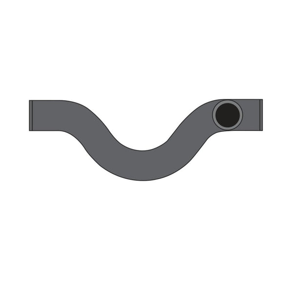 Bypass, 2 in, No Hub, Cast Iron