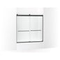 Levity 62" High x 59-5/8" Wide Bypass Frameless Tub Door with Clear Glass