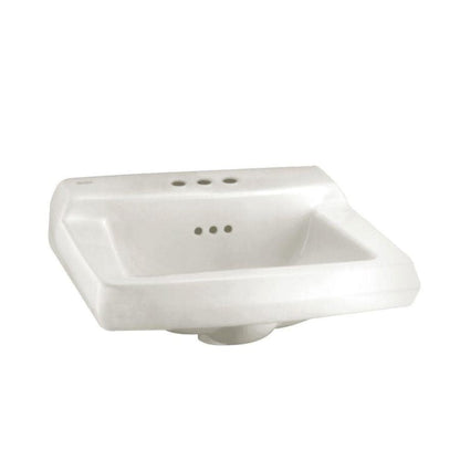 Comrade 20" Wall Mounted Porcelain Bathroom Sink