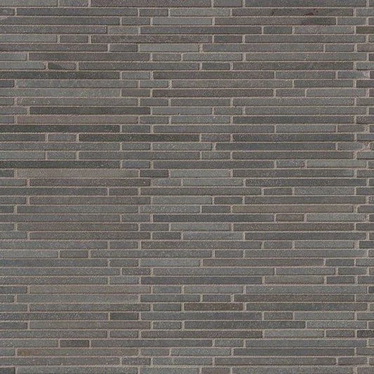 Basalt Blue Bamboo Pattern