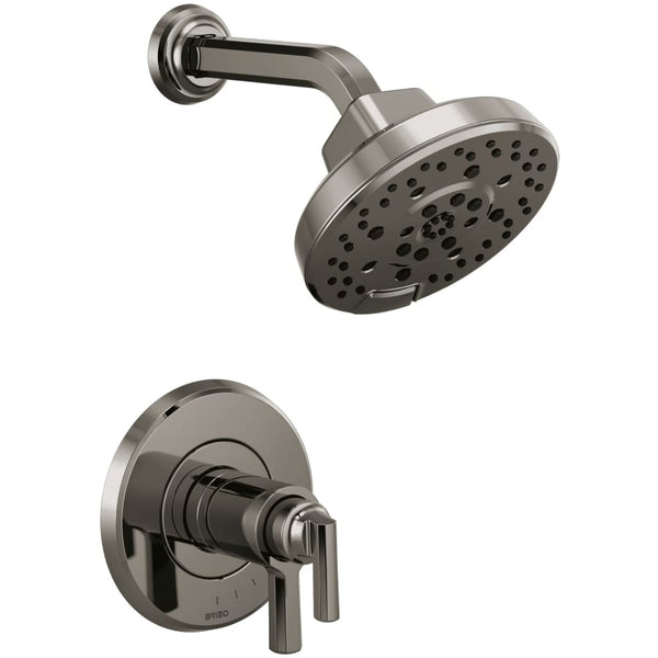 Levoir Thermostatic Shower Only with Multi Function Shower Head with H2Okinetic Technology - Less Rough In