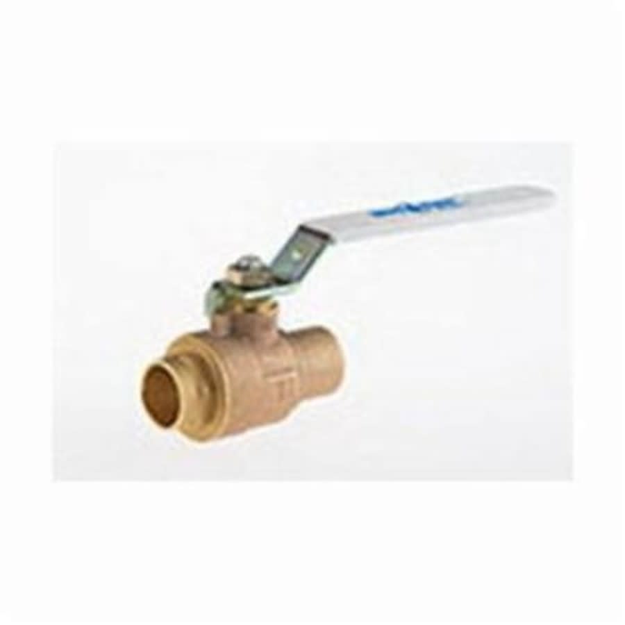 2-Piece Ball Valve, 1/2 in, C, Full Port, Stainless Steel Ball, Bronze