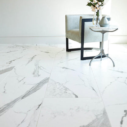 Marble Attache Calacatta Rectangle 12X24 Satin