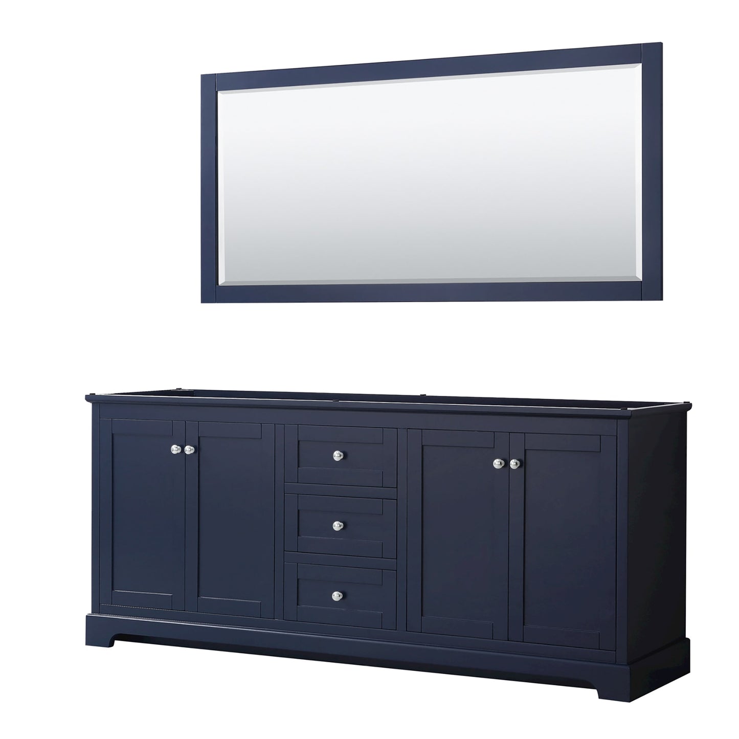 Avery Double Bathroom Vanity - 79W x 34.25H x 21.75D