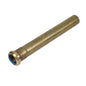 Tubular Extension, 1-1/2 in, Slip Joint, 17 ga, Brass