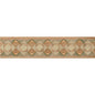 Cotto Nature 3" x 14" Hand Painted Liner in Tira Volterra