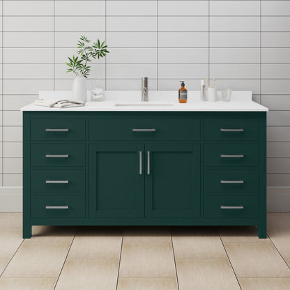 Beckett Single Bathroom Vanity - 66W x 35H x 22D