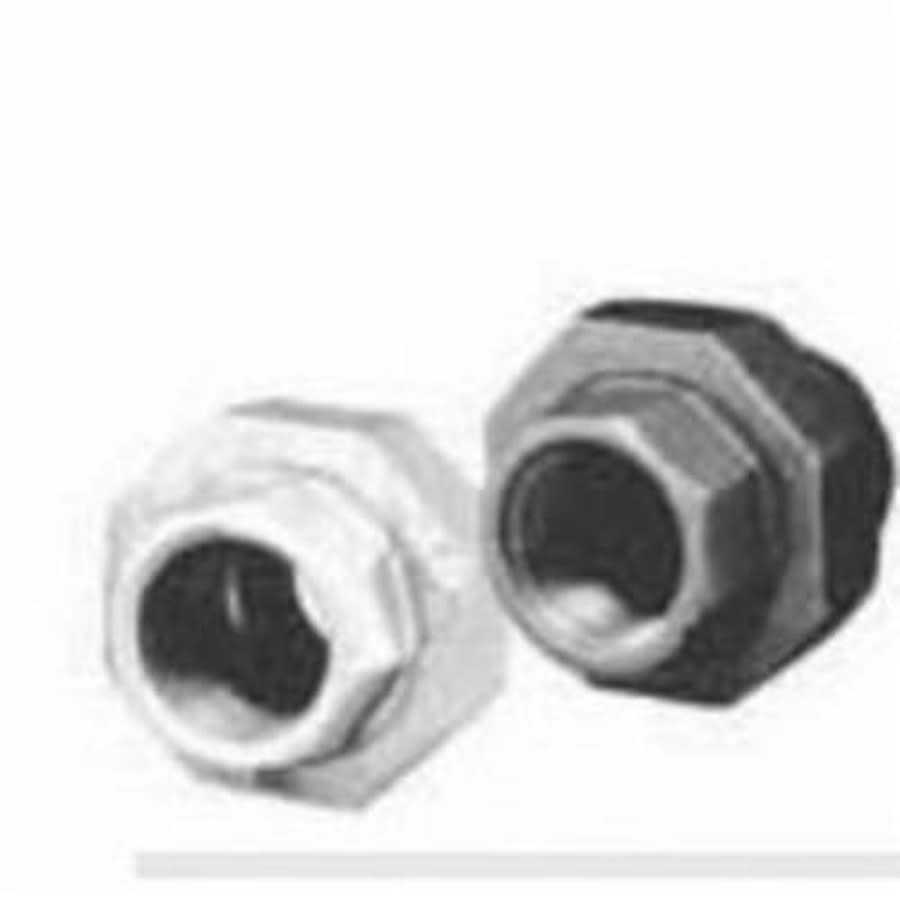 Union, 2-1/2 in, FNPT, 150 lb, Malleable Iron, Black