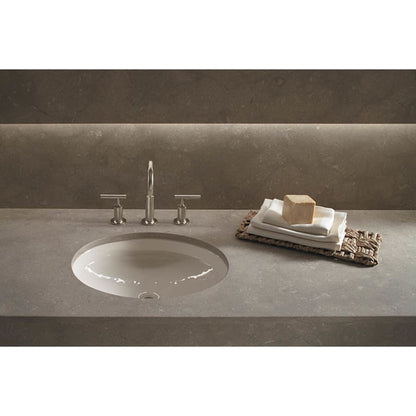 Canvas 19.44" Undermount Enameled Cast Iron Sink with Overflow