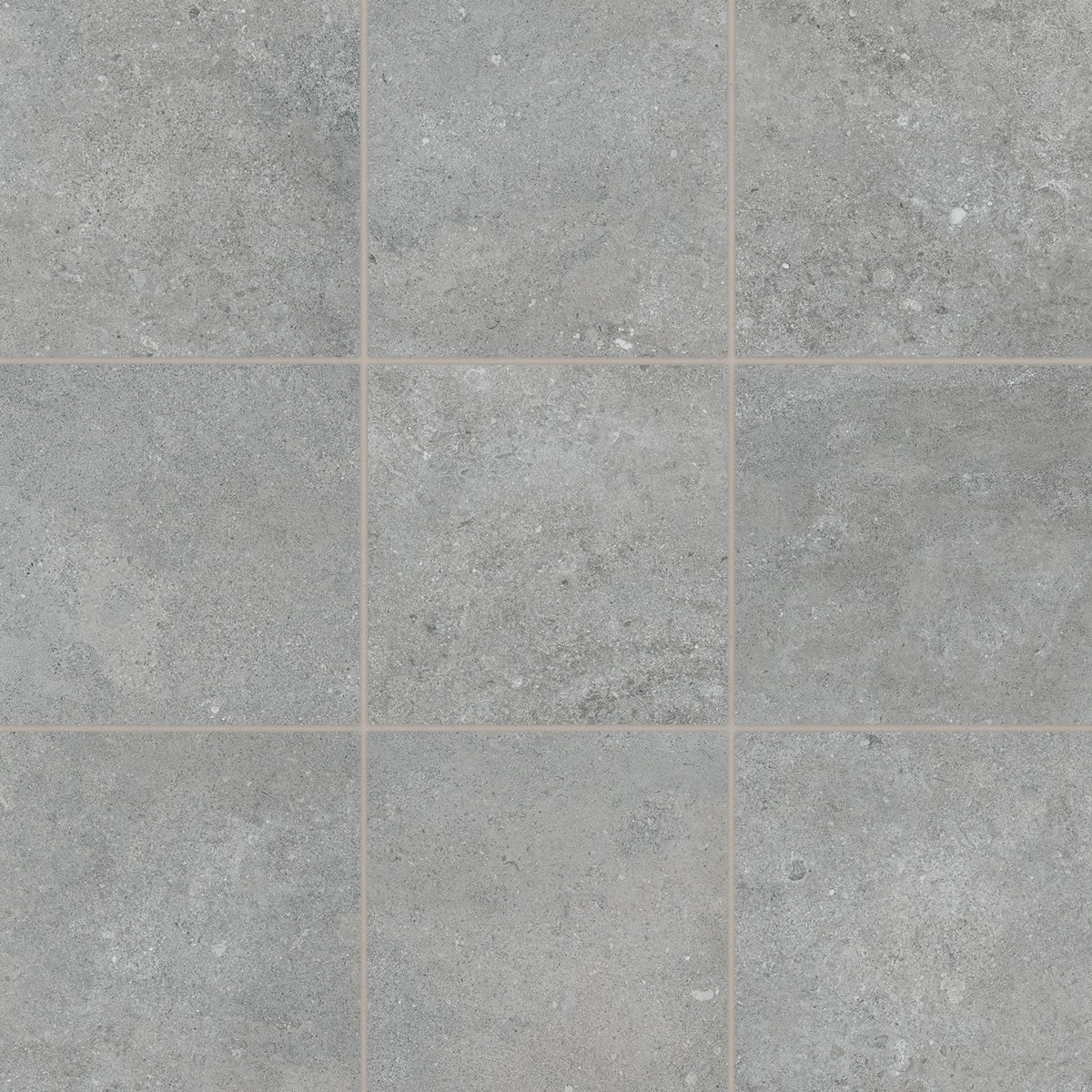 Ikonite 4" x 4" Honed Porcelain Mosaic in Grey