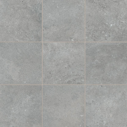 Ikonite 4" x 4" Honed Porcelain Mosaic in Grey
