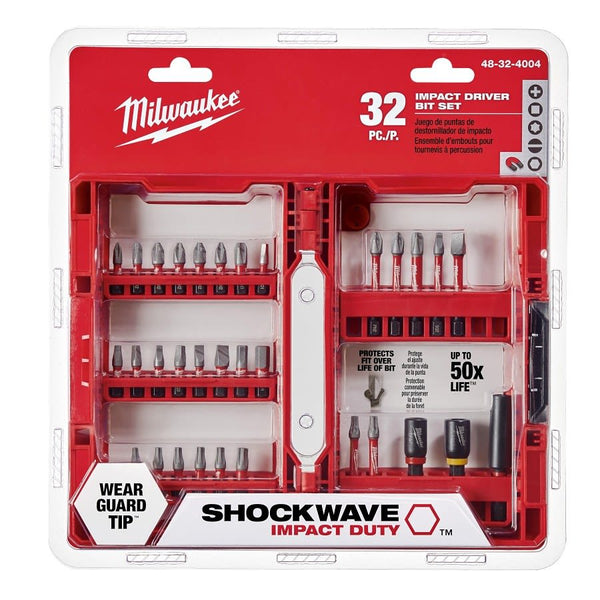SHOCKWAVE™ Impact Driver Bit Set, 1/4 in, Steel