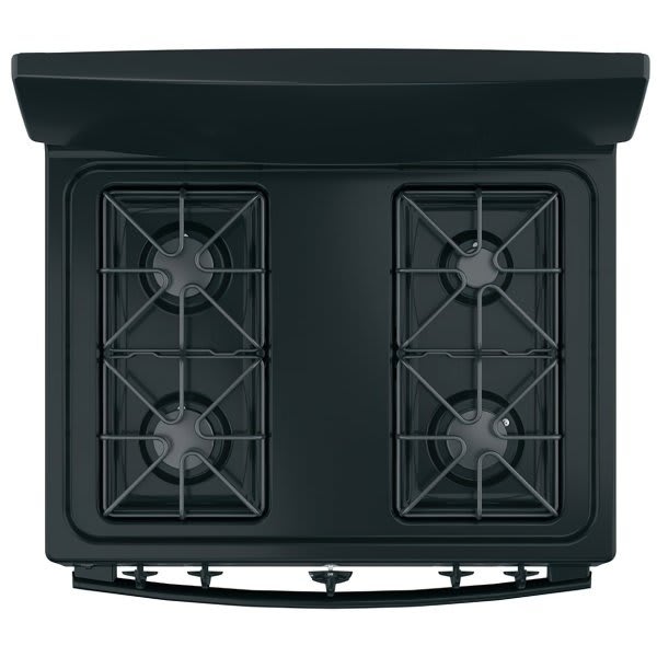 GE 30 in. 4.8 cu. ft. Freestanding Gas Range in Black (JGBS10DEMBB)