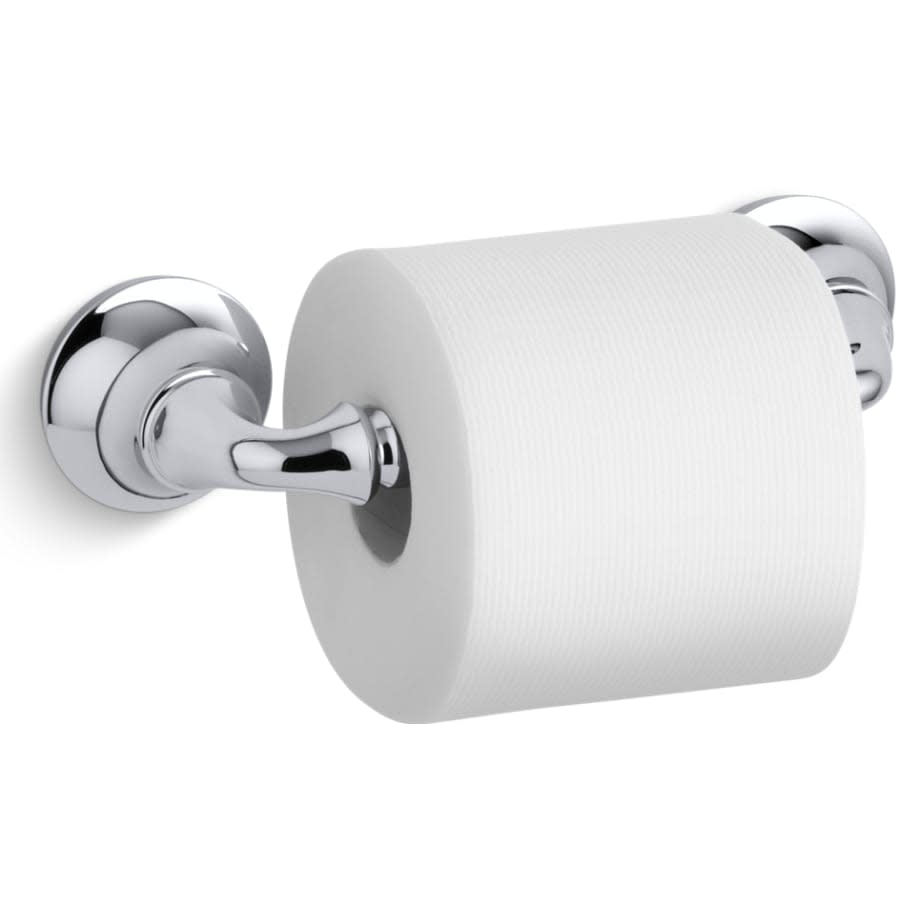 Double Post Toilet Paper Holder from the Forte Collection