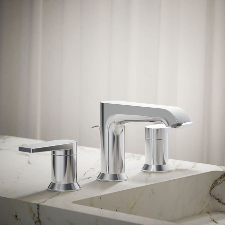 Hint 1.2 GPM Widespread Bathroom Faucet with Pop-Up Drain