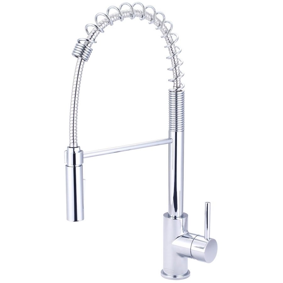 Motegi Kitchen Faucet, Deck Mount, ADA, 1 Lever Handle, 1-Hole, Polished Chrome