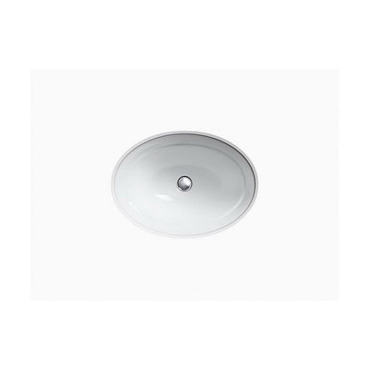 Serif® Under Mount Lavatory Sink, ADA, 20-5/8 x 15-1/4 x 8-7/16 in, Cast Iron, White