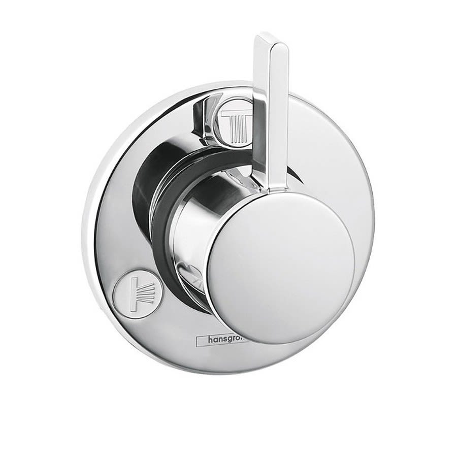 S Trio/Quattro Diverter Tub & Shower Trim, ADA, Polished Chrome