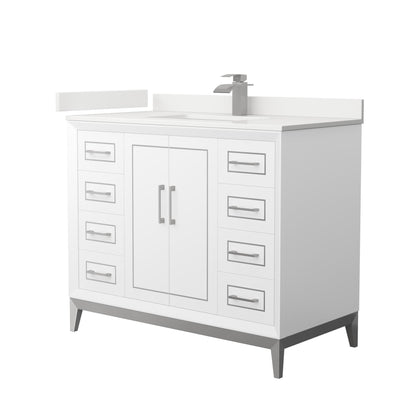 Marlena Single Bathroom Vanity - 42W x 35.25H x 22D