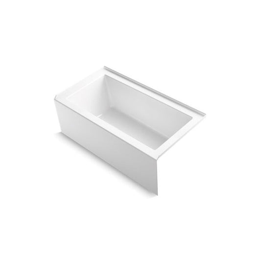 Underscore® Alcove Tub, ADA, 60 x 32 x 19 in, Right Hand Drain, White