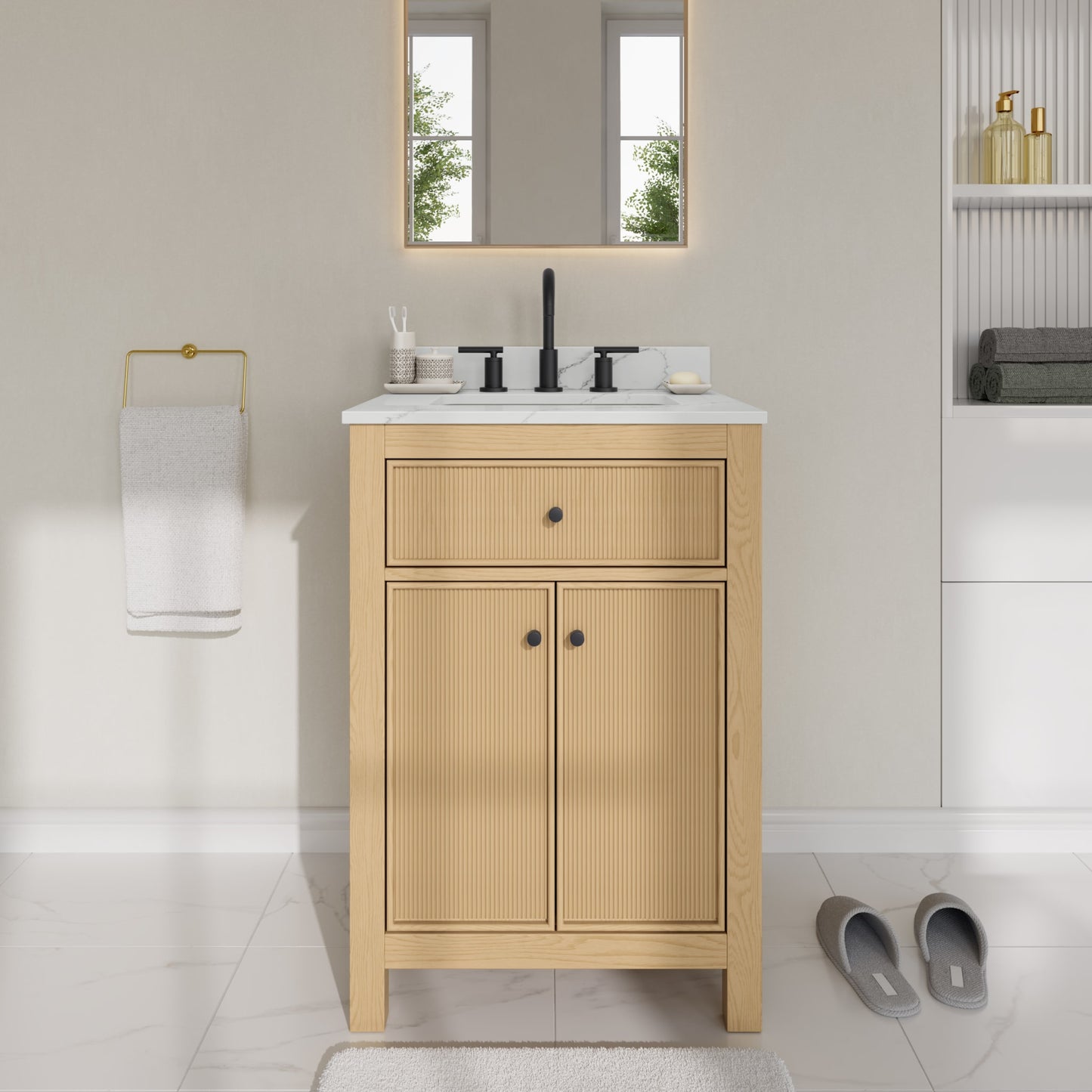 Pendry Single Bathroom Vanity - 24W x 35H x 22D