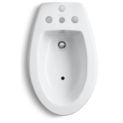 San Tropez Vertical Spray Bidet with 4 Faucet Holes