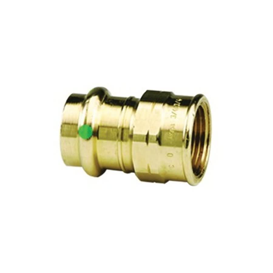 Female Adapter, 3/4 x 1/2 in, Press x FNPT, Copper