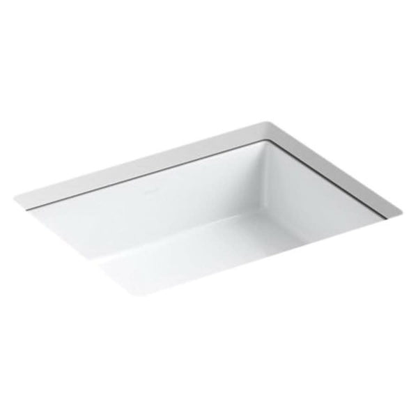 Verticyl® Under Mount Lavatory Sink, ADA, 19-13/16 x 15-5/8 x 6-3/4 in, Vitreous China, White