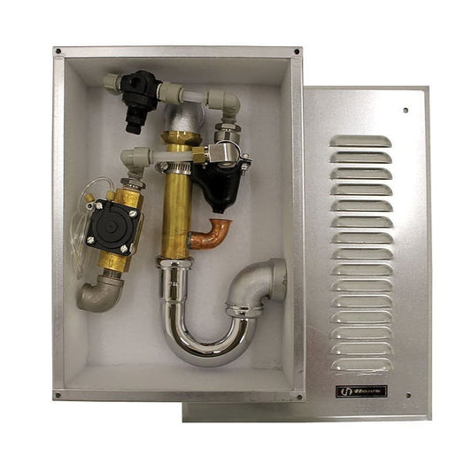 Freeze Resistant In-Wall Valve System, 1/2 in, NPT and 1-1/4 in, NPT Trap Connection