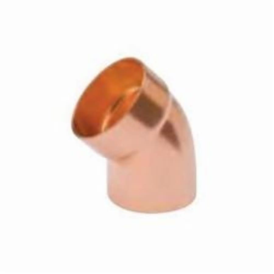 DWV Street 45 deg Elbow, 3 in, Fitting x C, Copper
