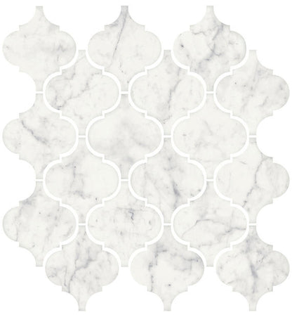 Mythique Marble Altissimo Matte Arabesque 3X3 Matte