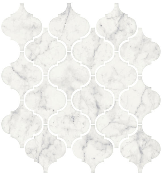Mythique Marble Altissimo Matte Arabesque 3X3 Matte