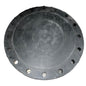 Raised Face Blind Flange, 16 in, 23-1/2 in OD, 16 Bolt Holes, 150 lb, Carbon Steel