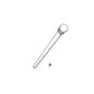 Solid Anode, 3/4 in, Aluminum