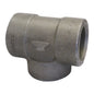 Tee, 2 in, FNPT, SCH 80/XH, Forged Steel, 3000 lb