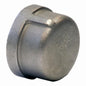 Cap, 1-1/4 in, FNPT, 304/304L Stainless Steel, 150 lb