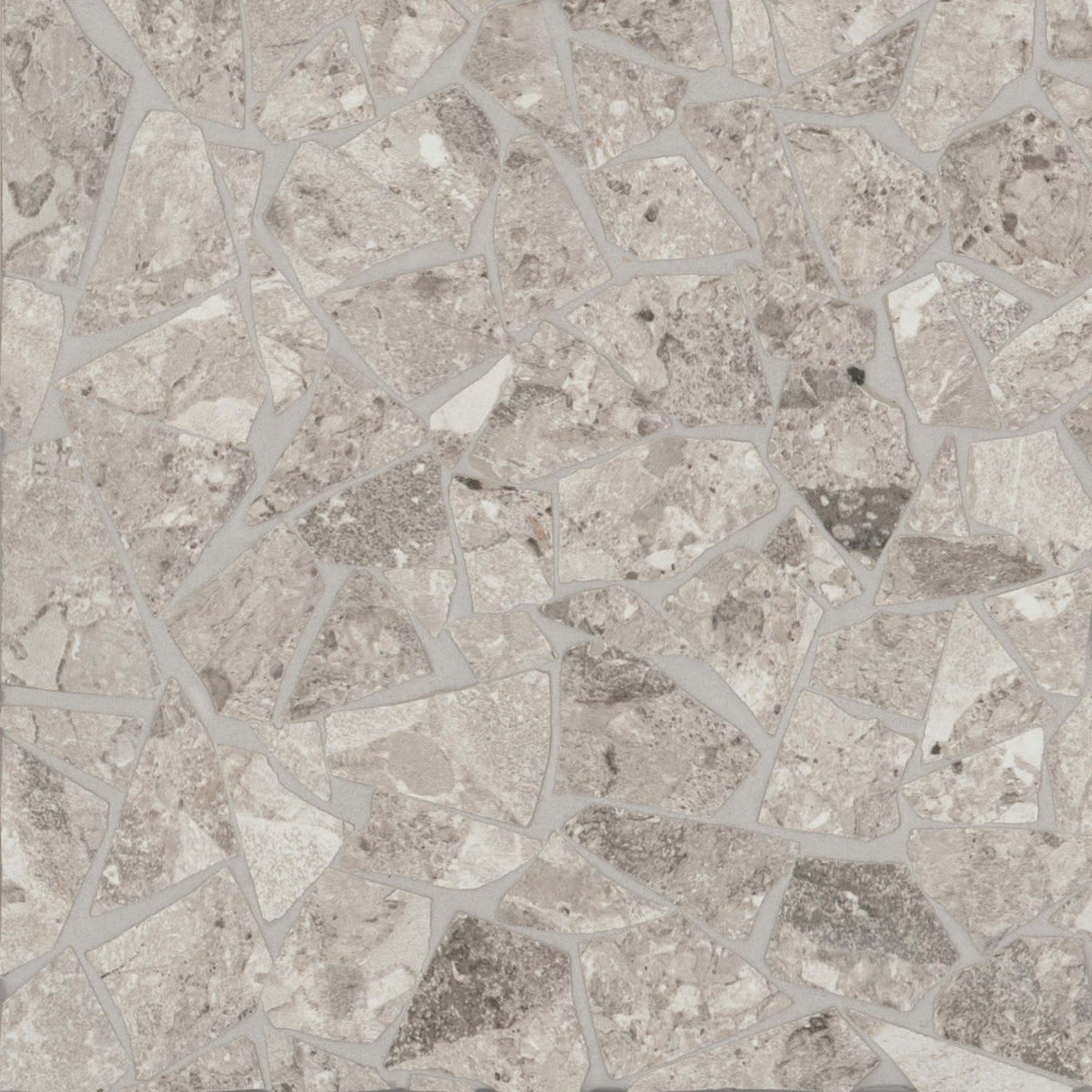 Frammenta Floor and Wall Palladiana Mosaic in Beige