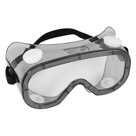 Splash Goggles, Clear Frame, Clear Lenses