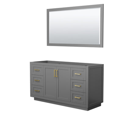 Miranda Single Bathroom Vanity - 59.25W x 33H x 21.75D