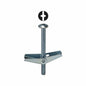 Toggle Anchor, 1/4 in, 3 in L, Electrogalvanized