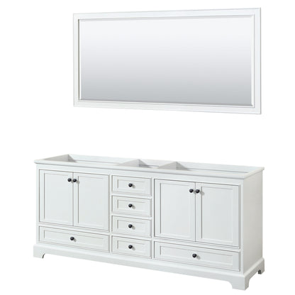 Deborah Double Bathroom Vanity - 79W x 34.25H x 21.63D