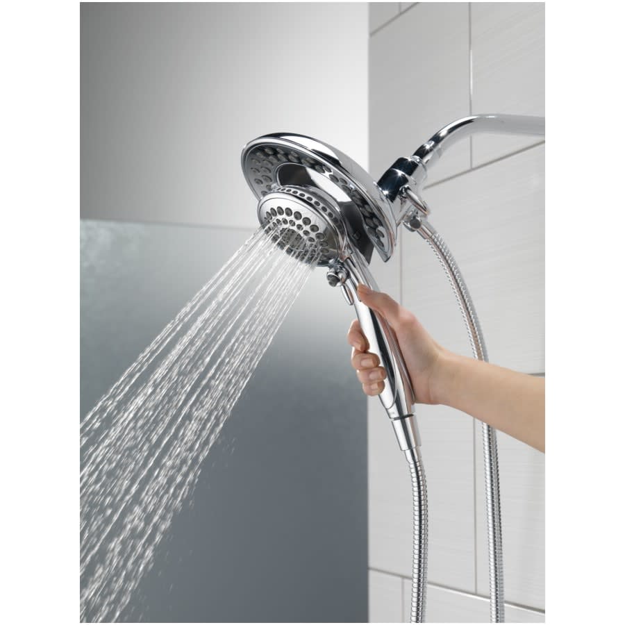 In2ition 2.5 GPM Multi Function Shower Head with Touch-Clean