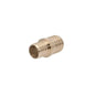 Coupling, 1 in, Crimp PEX, Brass