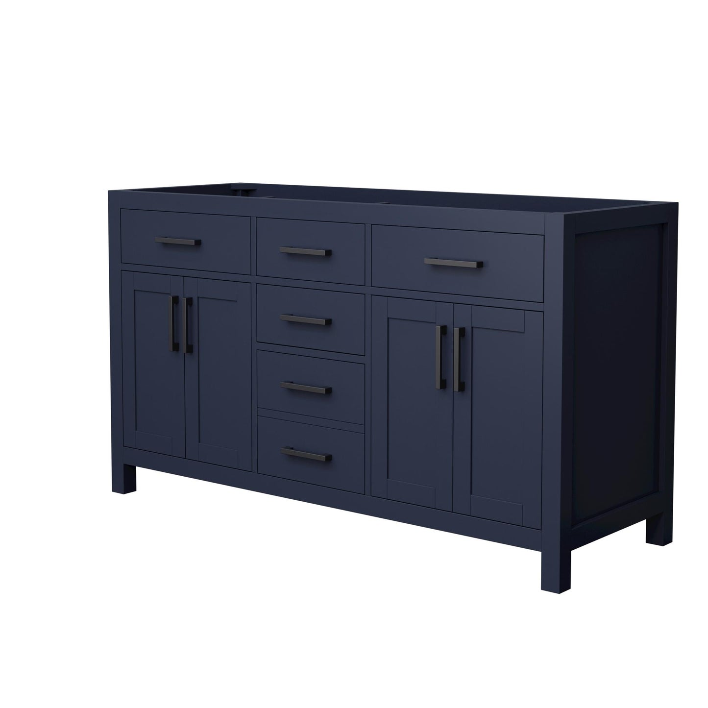 Beckett Double Bathroom Vanity - 59W x 34.25H x 21.5D