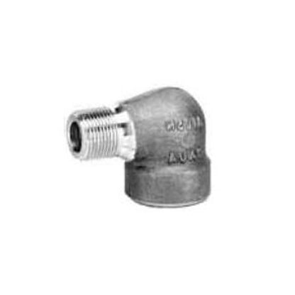 Street 90 deg Elbow, 1-1/4 in, FNPT, SCH 80/XH, Forged Steel, 3000 lb